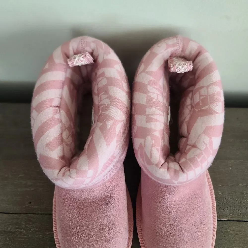 UGG Classic Mini Jersey Winter Suede Boots, Women Size, Pink 1136674 BLUS Size 5